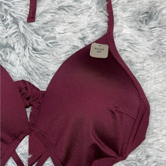 Kenneth Cole Women's Standard Stappy Push Up Mio One Piece Swimsuit size small - Picture 7 of 8